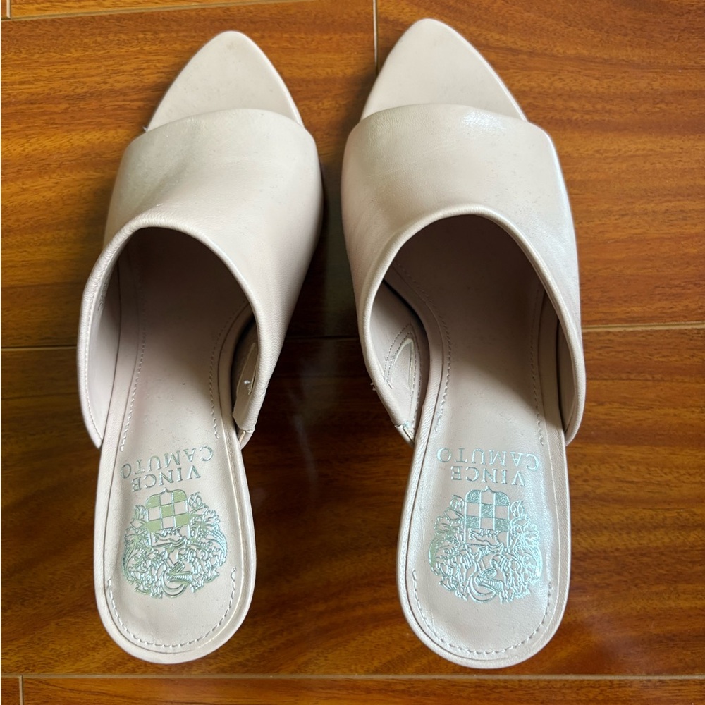 Vince Camuto Pale Pink Women's Mules, never worn
